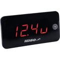 Koso Super Slim Touch Screen Volt & Temp Gauge Red Display | BA068041
