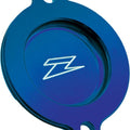 Zeta Oil Filter Cover, Blue | ZE90-1312
