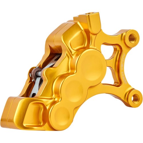 Arlen Ness 6-Piston Brake Caliper - 14" - Gold | 02-204