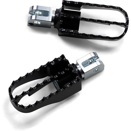 Burly Brand MX Passenger Pegs - Black | B13-1008B