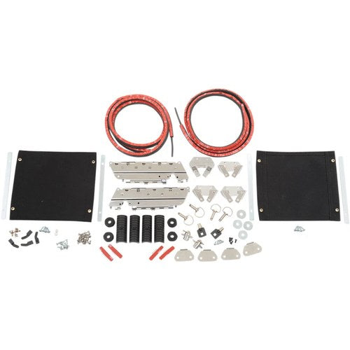 Drag Specialties Saddlebag Hardware with Tether (Chrome) S77-0145KDSNU