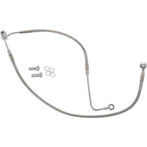 Drag Specialties Front Brake Line - Fxs 12-13 - Stainless Steel | 691300