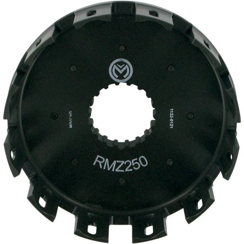 Moose Racing Billet Aluminum Clutch Basket With Cushions (Natural) 1132-0121