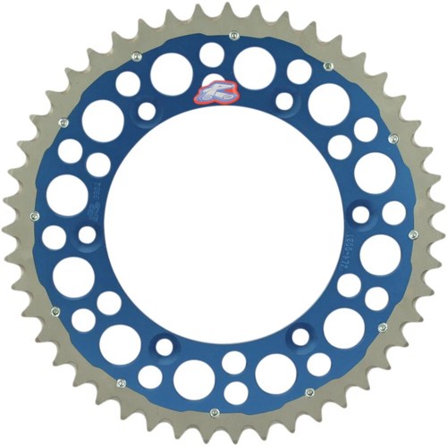 Renthal Twinring Rear Sprocket - 50-Tooth - Blue | 1500-520-50GPBU