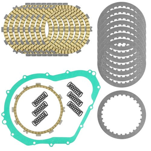 Clutch Friction Steel Plates Springs and Gasket Kit for Suzuki GSX-R600 2008-09