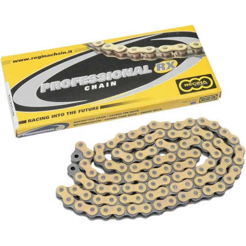 Regina 520 RX3 Series Non-Sealed Chain (Gold) 120 Links