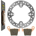 Rear Brake Disc Rotor w/ Sintered Pads For Honda CRF125R CRF250R 2002 2003-2007
