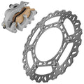 Front Brake Disc & Brake Caliper w/Pads for Yamaha YZ450F 2008-2015