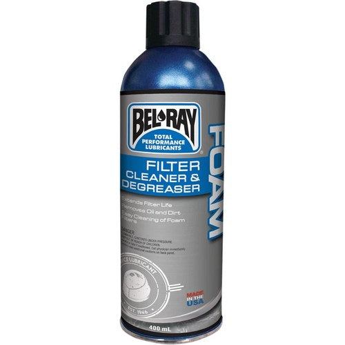Bel-Ray Foam Filter Cleaner & Degreaser | 400 ml | 99180-A400W