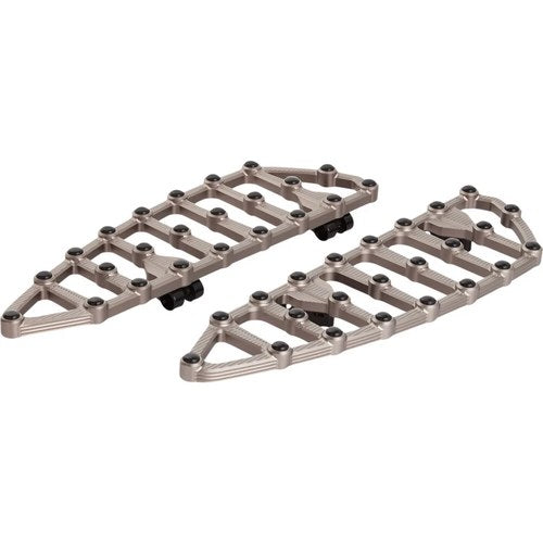 Arlen Ness MX Driver Floorboards - Titanium | 410-013