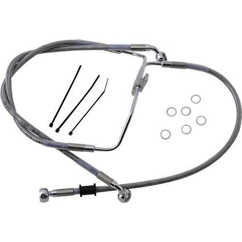 Drag Specialties Front Brake Line Fxdf 08-17 Stainless Steel | 660325