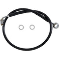 Drag Specialties Brake Line - 18- Softail - Black +4" | 618631-4BLK