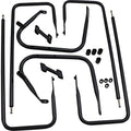 Drag Specialties Saddlebag Rail - Flt - '09 - '13 (Black) 21038B