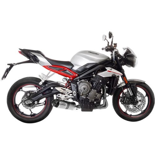 Leovince LV One Evo Muffler - Stainless Steel - Street Triple 765 | 14288E