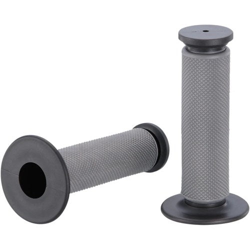 Moose Racing Gray Diamond Qualifier Grips | MG-12-XBM