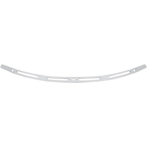 Memphis Shades Windshield Trim - Slots - Flh '96-'13 (Polished Chrome) MEM0945