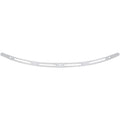 Memphis Shades Windshield Trim - Slots - Flh '96-'13 (Polished Chrome) MEM0945