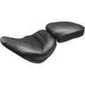 Mustang Solo Touring Seat - Quadruple Stitch (Black) 75061