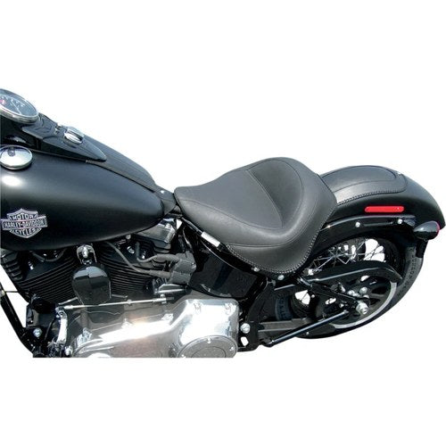 Mustang Touring Wide Vintage Solo Seat - Fxs (Black) 76752