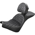 Saddlemen Explorer Seat - Lattice Stitched - Backrest (Black) 818-30-030LS