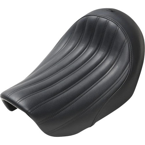 Saddlemen Knuckle Solo Seat - Ribbed (Black) 806-04-0023