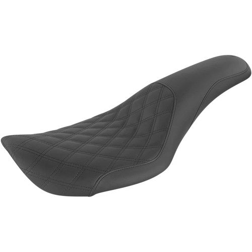 Saddlemen Profiler Seat - Lattice Stitched - Fxdwg '96-'03 (Black) 896-05-149