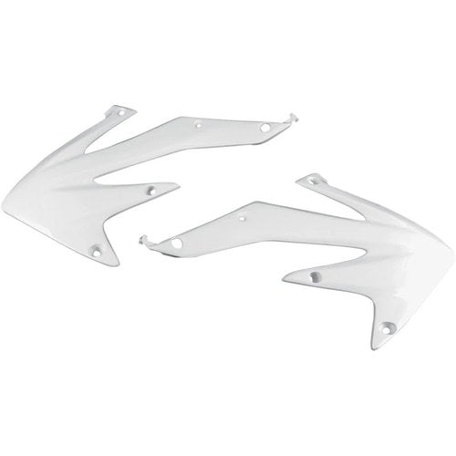 UFO Radiator Shrouds - Crf 450 X - White | HO04600-041