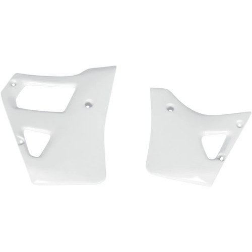 UFO Radiator Shrouds - YZ125-250 89 - White | YA02815046