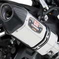 Yoshimura R-77 Street Slip-On Exhaust System (SS/CF) for 2011-15 Suzuki GSX-R600