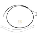 Magnum XR Upper Brake Line - 68" - Black/Chrome Fittings | SBC1401-68