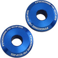 Moose Racing Fast Wheel Spacers - Rear - Blue - Husky | W16-5306L
