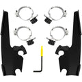 Memphis Shades Batwing Fairing Trigger-Lock Mount Kit - Fxlr (Black) MEB2036