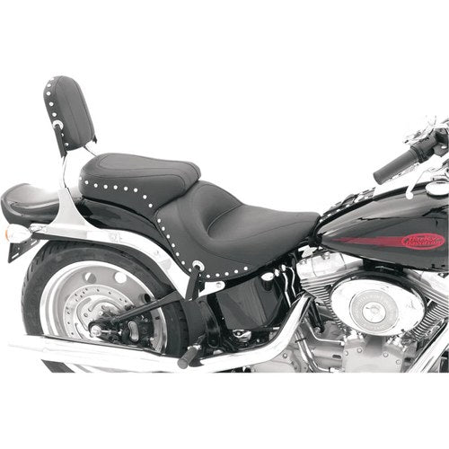 Mustang Studded 2-Up Seat - Fxst '06-'10 (Black) 76401