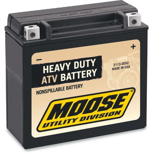Moose Utility Division Factory-Activated Agm Battery (YTX20HL) 2113-0052