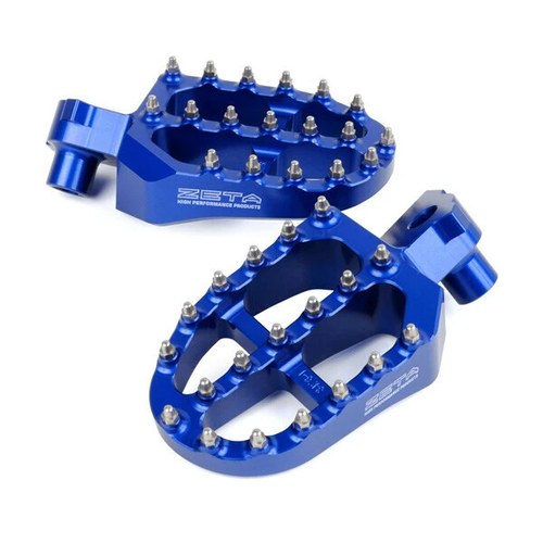 Zeta Footpegs, Blue | ZE93-1623