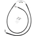 Drag Specialties +6" Brake Line - Front - Black Vinyl - FXDB2-17 | 612135-6BLK