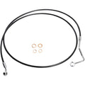 Magnum XR Upper Brake Line - 72" - Black/Chrome Fittings | SBC1401-72