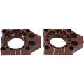 Pro Circuit Billet Axle Blocks (Anodized; Brown) KAB03