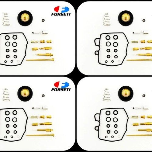 Honda CB750KZ Dohc 1979 Forseti Carb Repair & Cut Off Valve Kit Set OF 4
