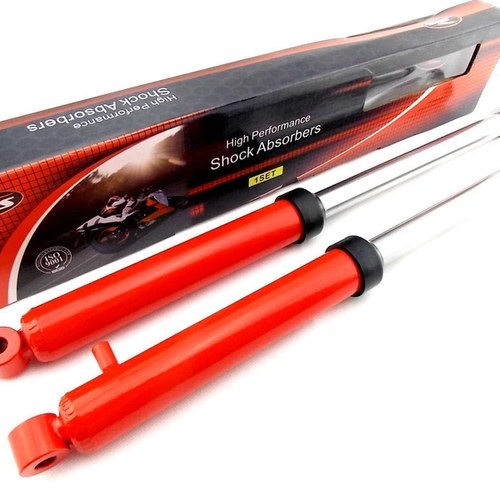 PY50 All Years Jbs Red Front Fork Leg Set LH RH Suspension Shocks