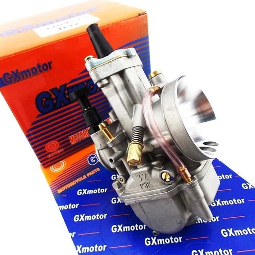 2 Stroke ATV / Scooter Gxmotor Pwk 32mm Flat Slide Carburetor Assy Power Jet