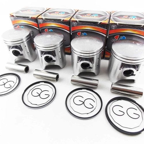 Yamaha RD500LC Ypvs 84-86 0.5mm O/S Forseti Piston Set 56.9mm Rings Pin Clips