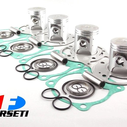 Yamaha RD500LC 84-86 1mm O/S Forseti Top End Kit 57.4mm Piston Set Gasket Kit