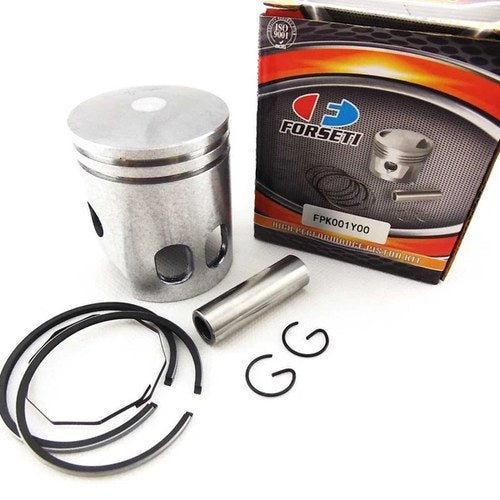 Yamaha GT80 74-80 0.50mm O/S Forseti Piston Kit 47.5mm Rings Pin Clips