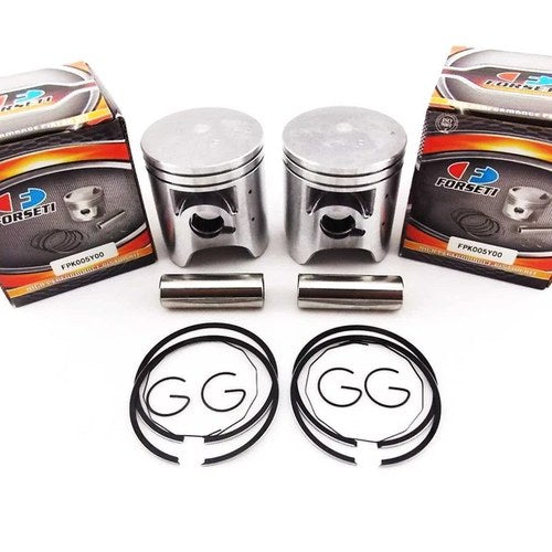 Yamaha TDR250 88-93 0.5mm O/S Forseti Piston Set 56.9mm Rings Pin Clips