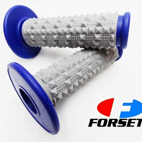 KTM 450 Forseti Blue Grey Diamond Top Handlebar Grip Set Grips