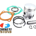 Yamaha DT80 81-83 Std Forseti Top End Kit 47mm Piston Rings Pin Clips Gasket