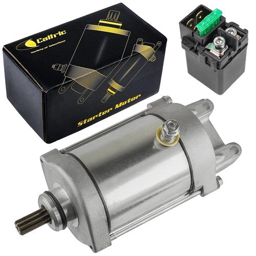 12V Starter with Relay Solenoid for Honda CBR1100XX Super Blackbird 1997-2003