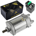 12V Starter with Relay Solenoid for Honda VTR100F Super Hawk 1000 1998 - 2002