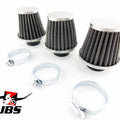 Jbs Performance 54mm Chrome Pod Air Filter Universal Cleaner Set OF 3